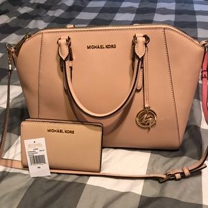 Michael Kors Ciara Satchel and wallet